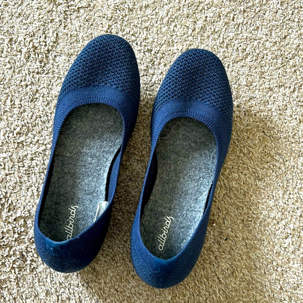Allbirds Navy Blue Women's Flats